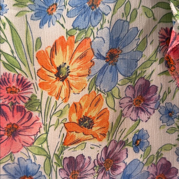 Sugarlips Floral Ruffle Top - Picture 4 of 7